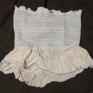 Tube Top with Tie in Back